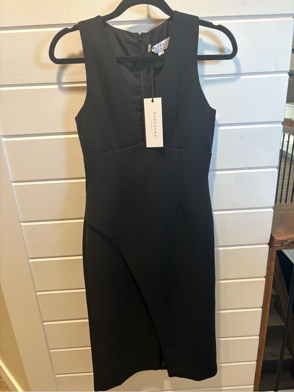 KEEPSAKE the Label Black Midi Sheath Dress